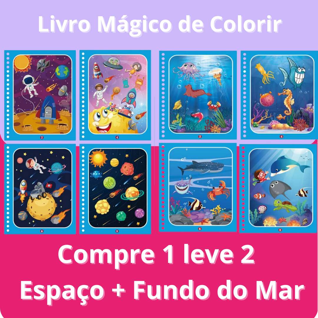 Livro de Colorir Mágico