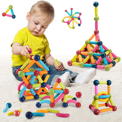 Blocos de Brinquedo Magnéticos Beta Kid's