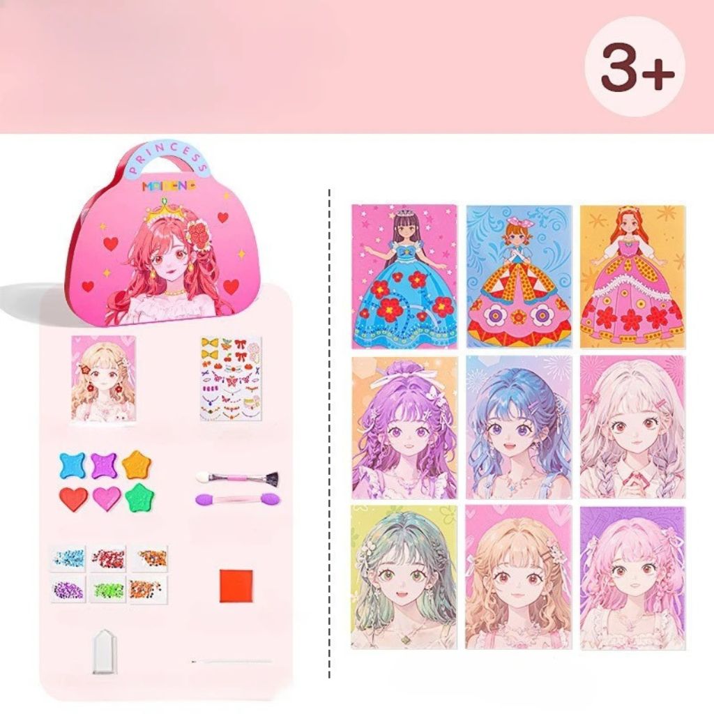 Maleta de Colorir e Decorar Beta Kids