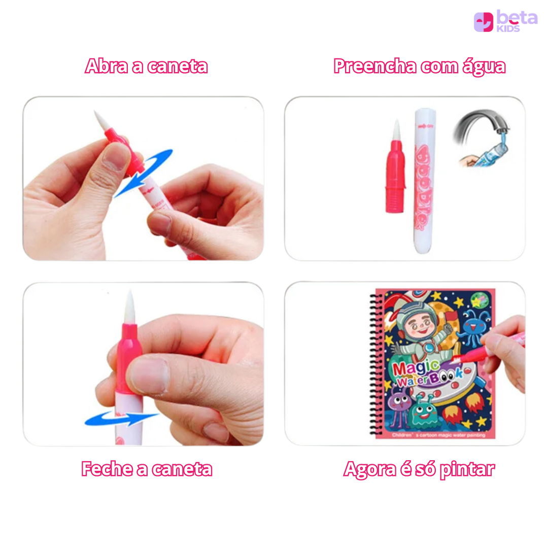 Livro de Colorir Mágico