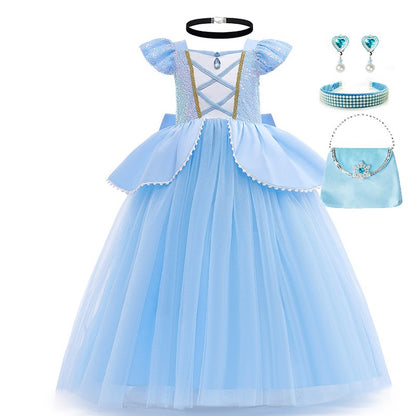 Vestido de Princesa Cinderela