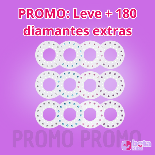 Promoção + 180 Diamantes Extras