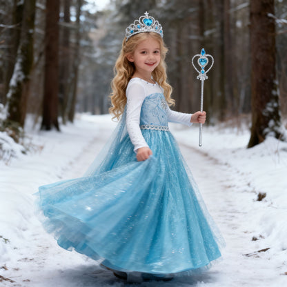 Vestido de Princesa Elsa