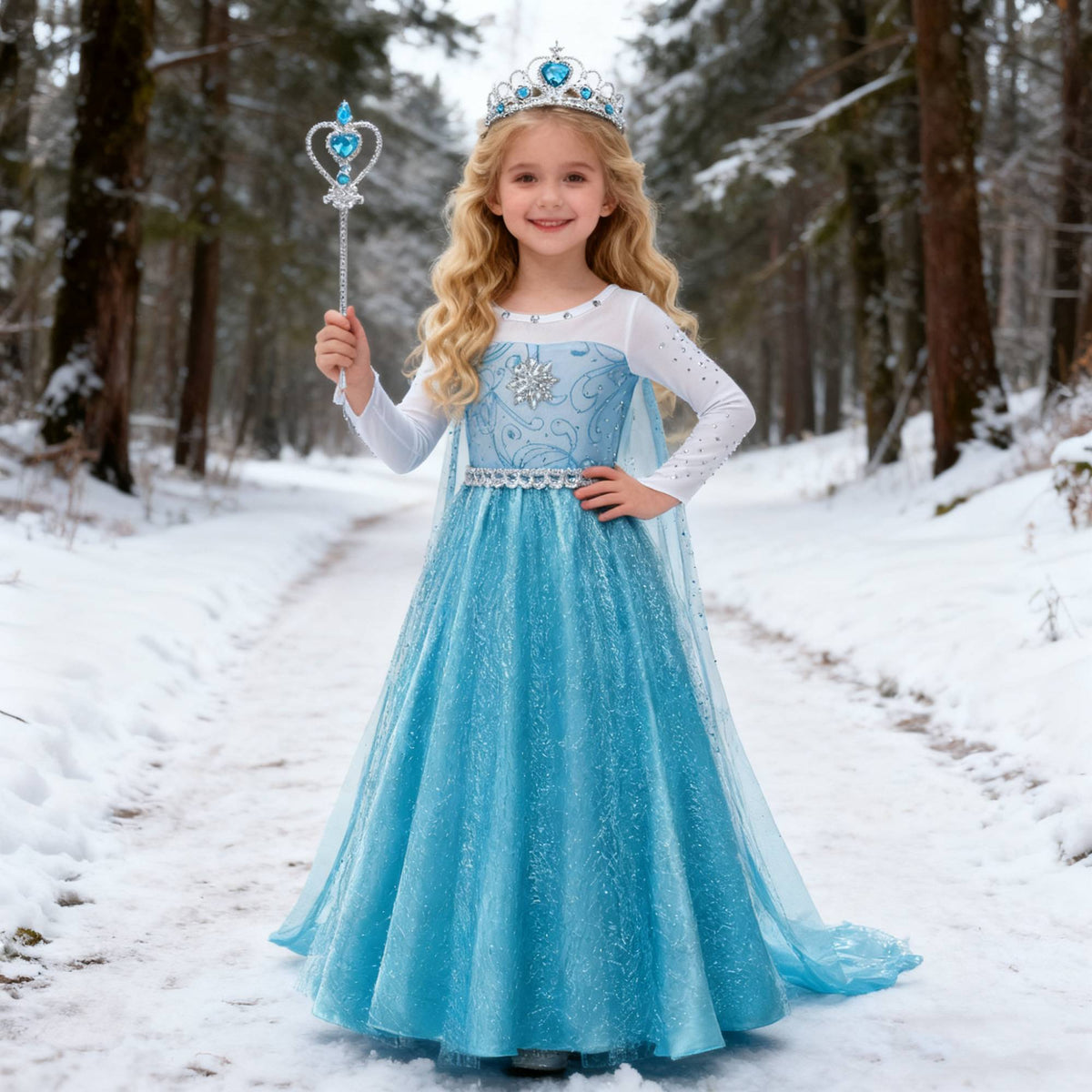 Vestido de Princesa Elsa