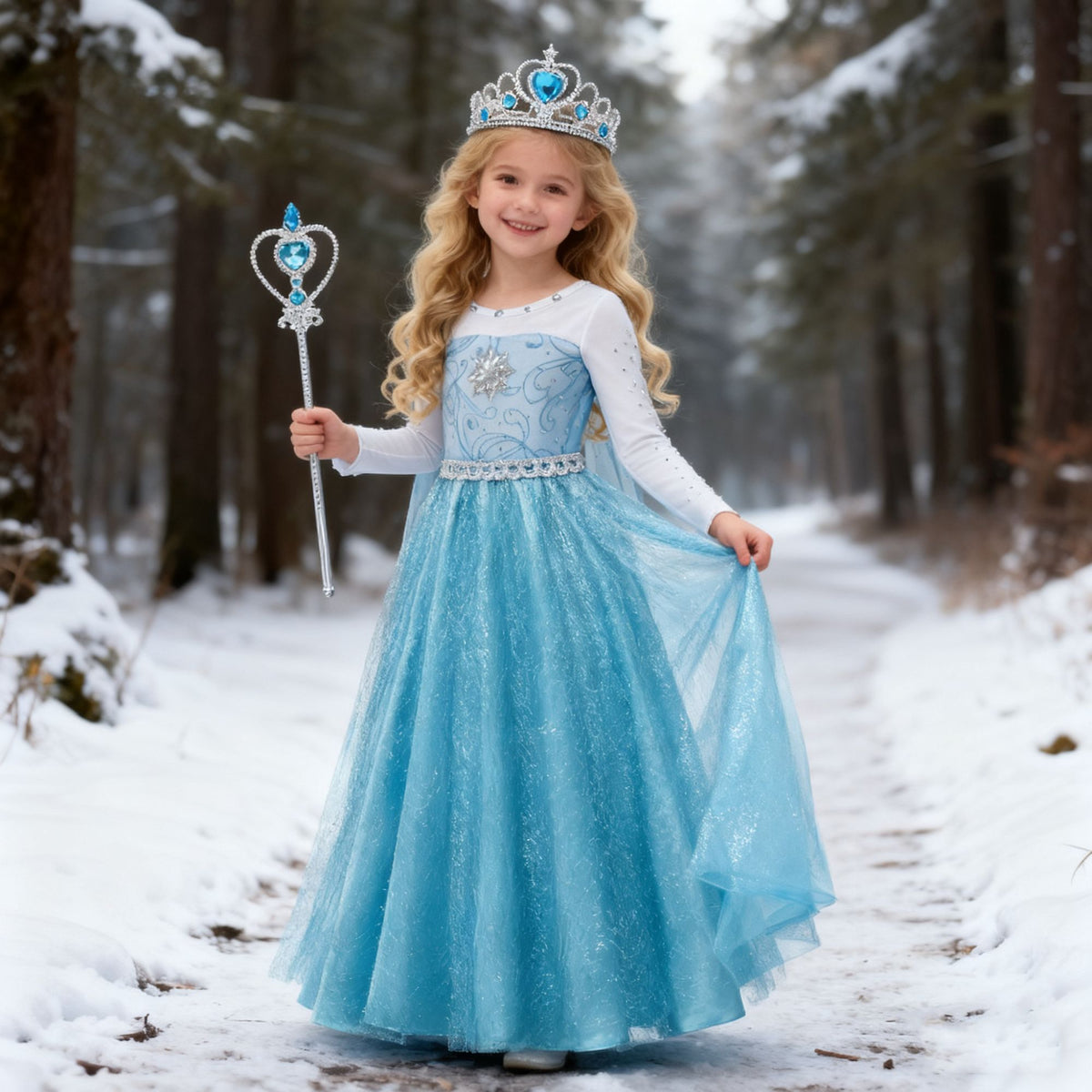 Vestido de Princesa Elsa