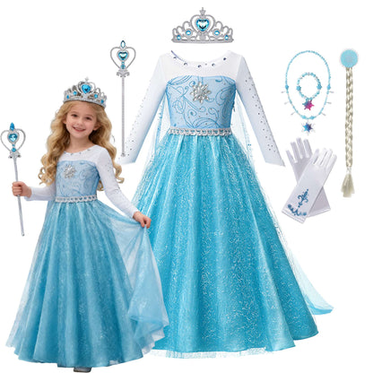 Vestido de Princesa Elsa