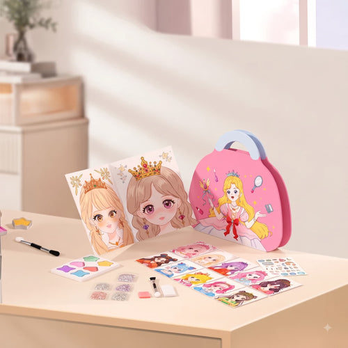 Maleta de Colorir e Decorar Beta Kids