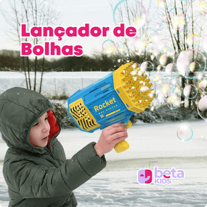 Lançador de Bolhas Beta Kids