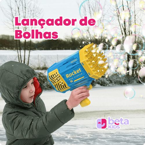 Lançador de Bolhas Beta Kids