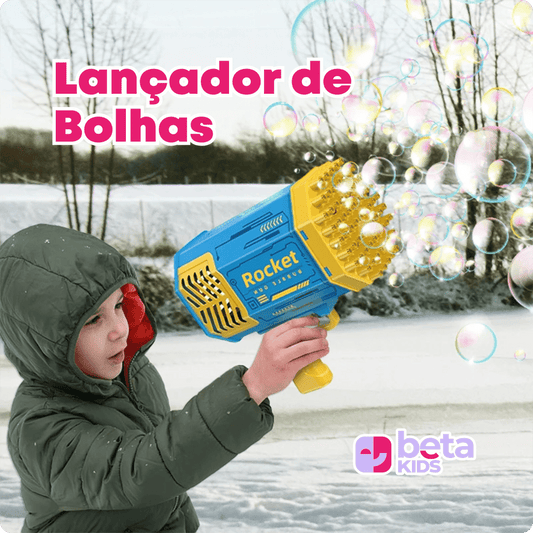 Lançador de Bolhas Beta Kids