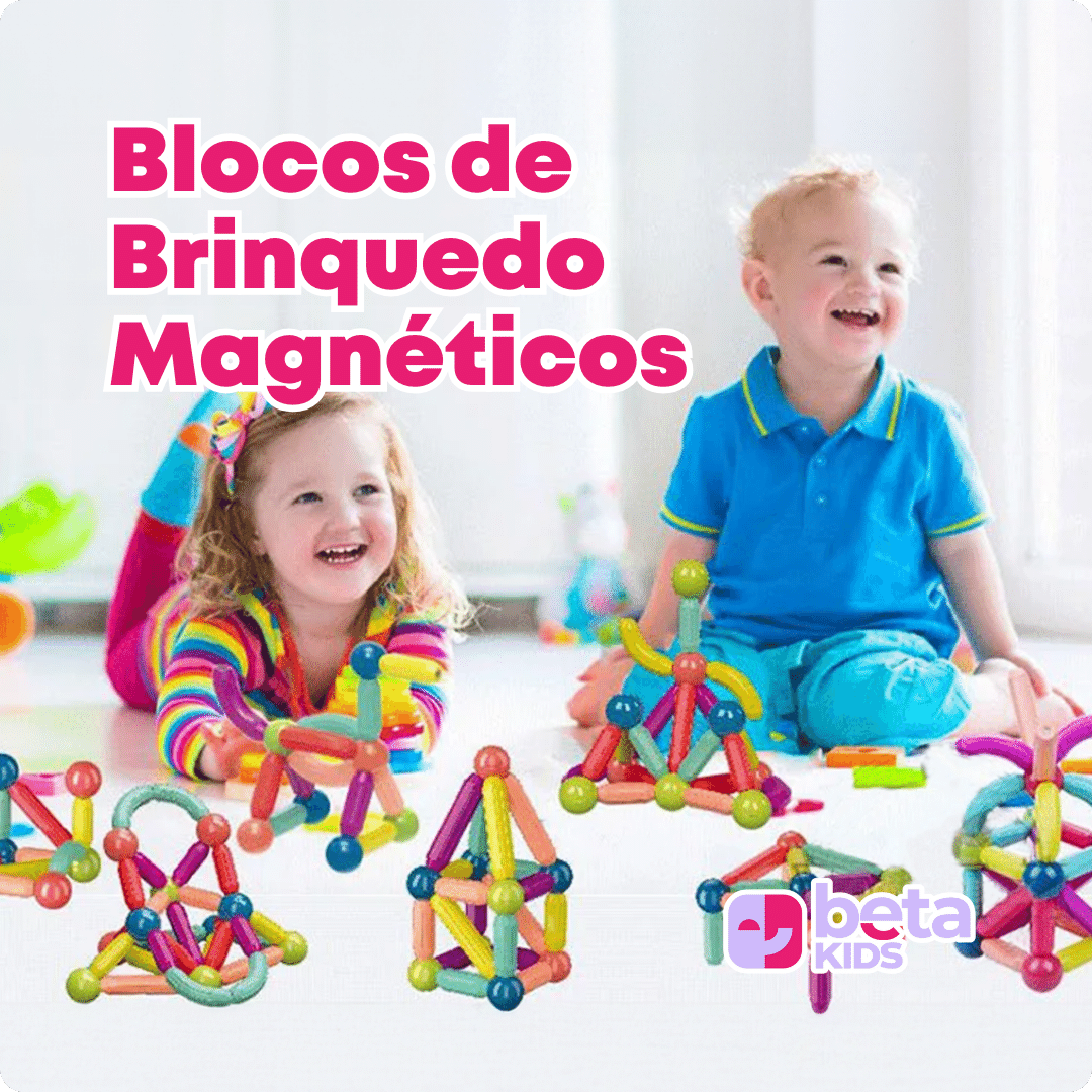 Blocos de Brinquedo Magnéticos Beta Kid's