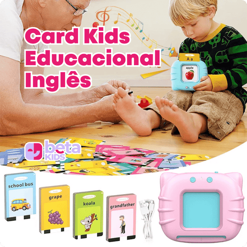 Card Kids Educacional Inglês Infantil