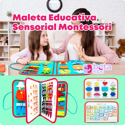 Maleta Educativa Sensorial Infantil Montessori