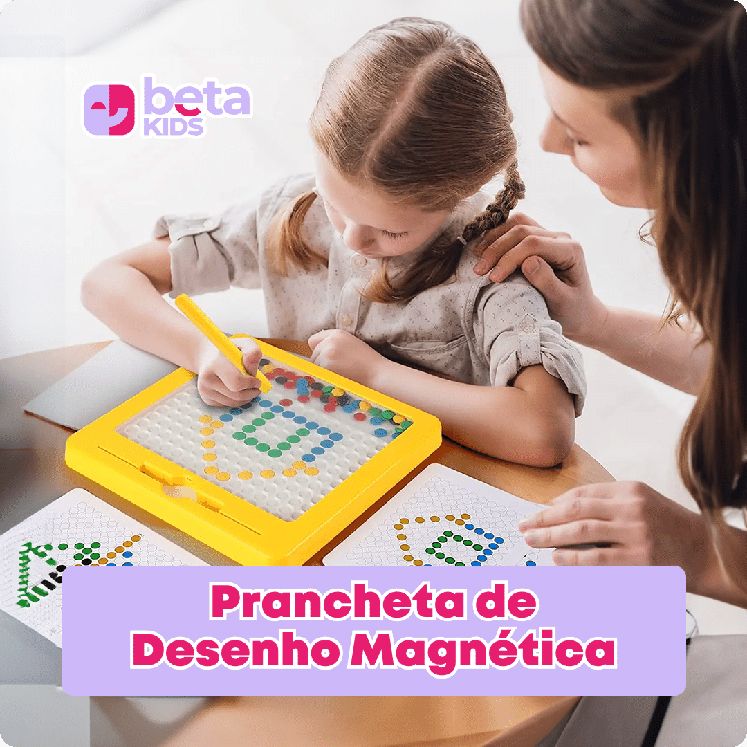 Prancheta de Desenho Magnética Beta Kids