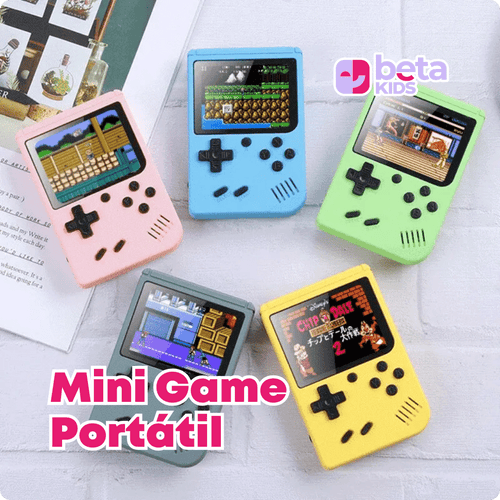 Mini Game Portátil Jogos Clássicos