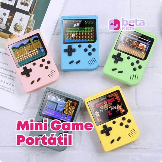 Mini Game Portátil Jogos Clássicos