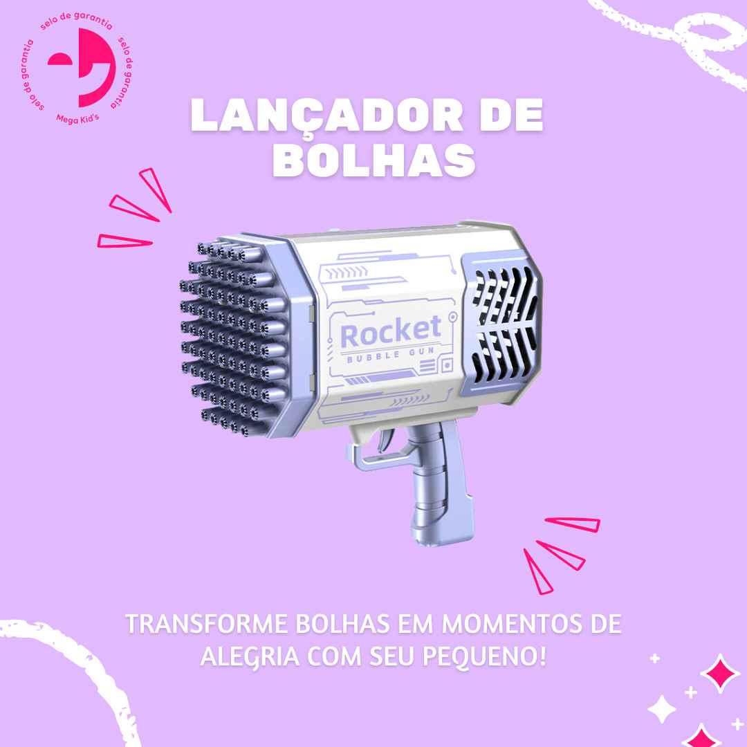 Lançador de Bolhas Beta Kids