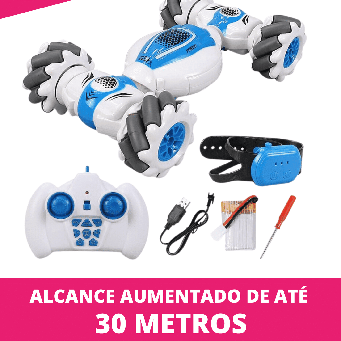 Mega Drift® - Carrinho de Controle Remoto