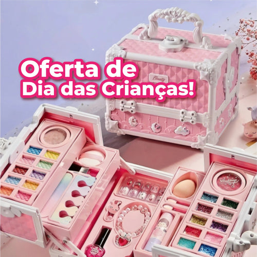 Mega Maleta de Maquiagem Infantil Beta Kids