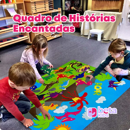 Quadro de Histórias Encantadas Beta Kids