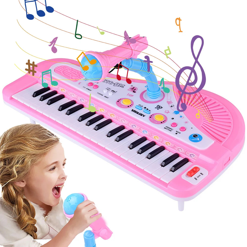 Mini Piano Karaokê Infantil