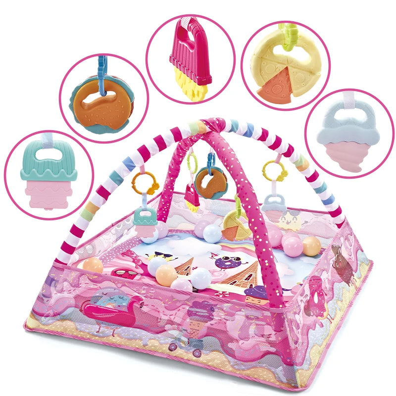 Tapete de Atividades para Bebê Lila Kids