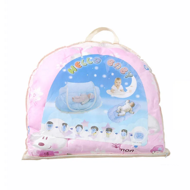 Berço Portátil com Mosquiteiro - BabyBrand