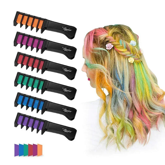 Pente para Colorir Cabelo Temporário