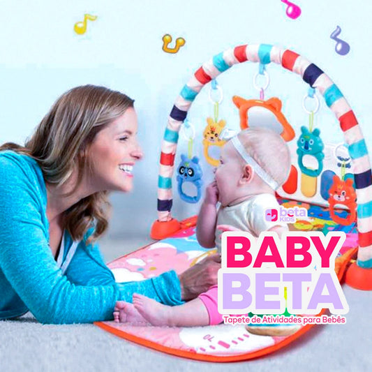 Tapete de Atividades para Bebês - Baby Beta