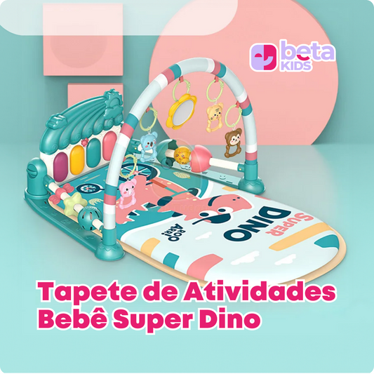 Tapete de Atividades Bebê Super Dino