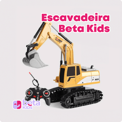 Escavadeira de Controle Remoto Beta kids