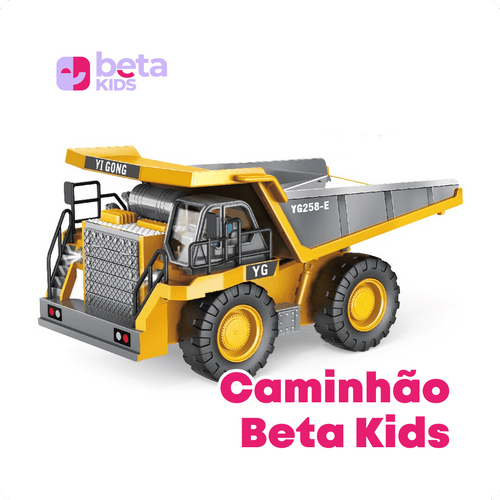 Caminhão de Controle Remoto Beta Kids