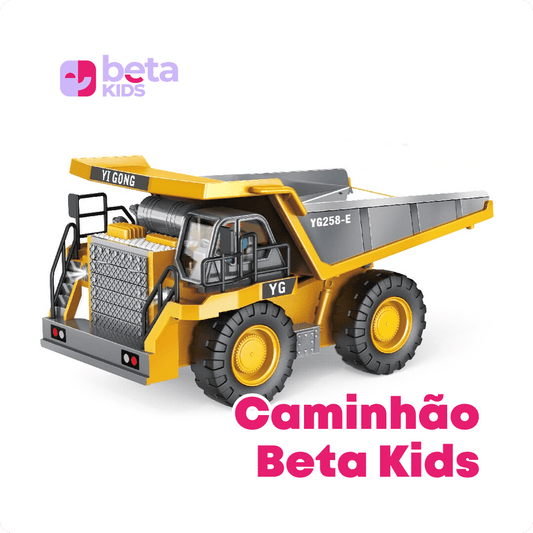 Caminhão de Controle Remoto Beta Kids