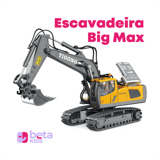 Escavadeira de Controle Remoto Big Max