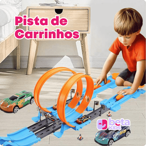 Pista de Carrinhos de Brinquedo Beta kids