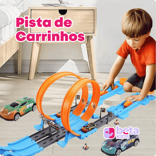 Pista de Carrinhos de Brinquedo Beta kids