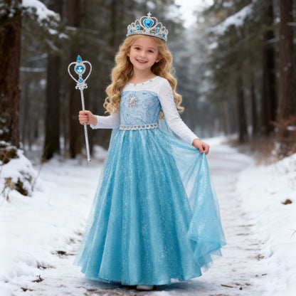 Vestido de Princesa Elsa