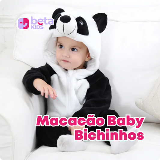 Macacão Baby Bichinhos Beta Kids