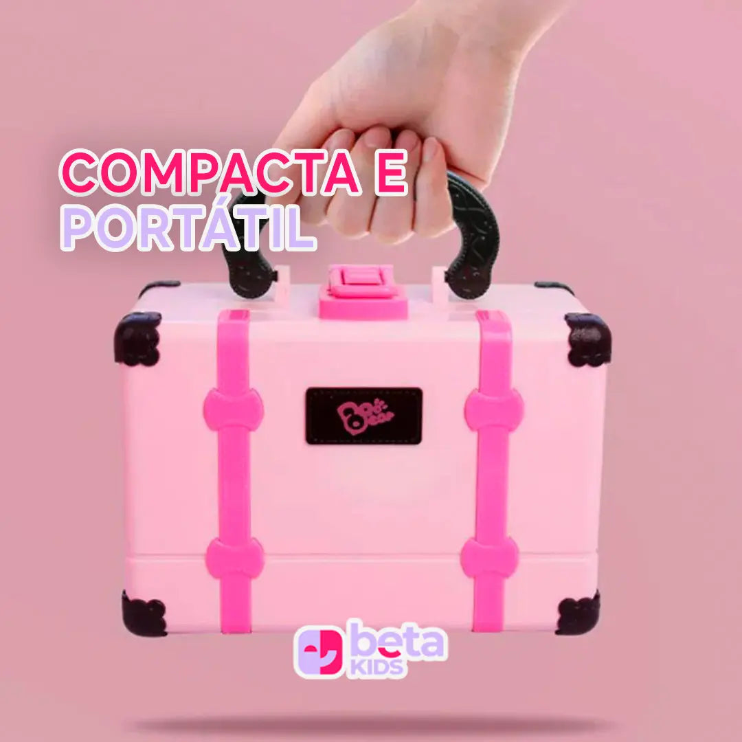 Maleta de Maquiagem Infantil  Bela Kids